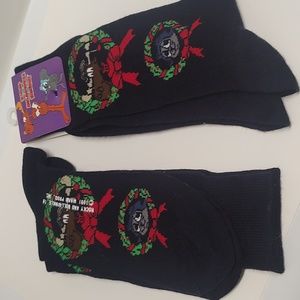 Vintage Rocky Bullwinkle socks